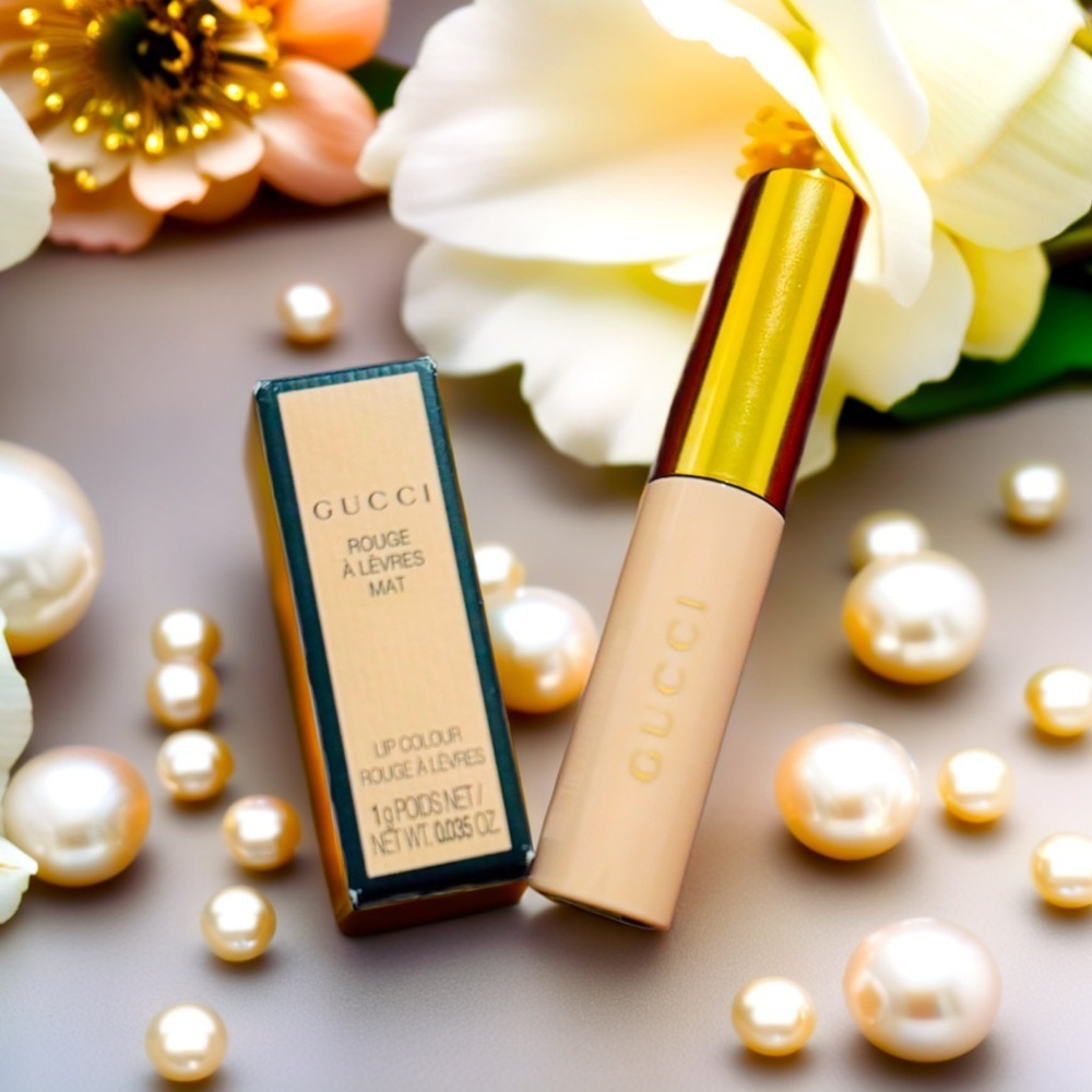 ✨ Gucci L'Obscur Mascara + lipstick Rouge a Levres Mat mini Set